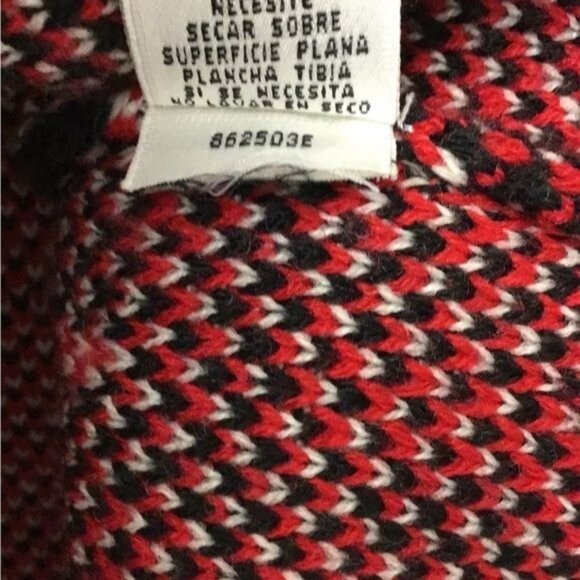 Liz Baker Women’s Cardigan Sweater VTG 80s/90s Button Up Tartan Plaid Holiday 1X - Picture 9 of 9